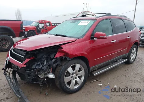 2012 Chevrolet Traverse Ltz из США, поврежденный, VIN 1GNKVLED4CJ165076